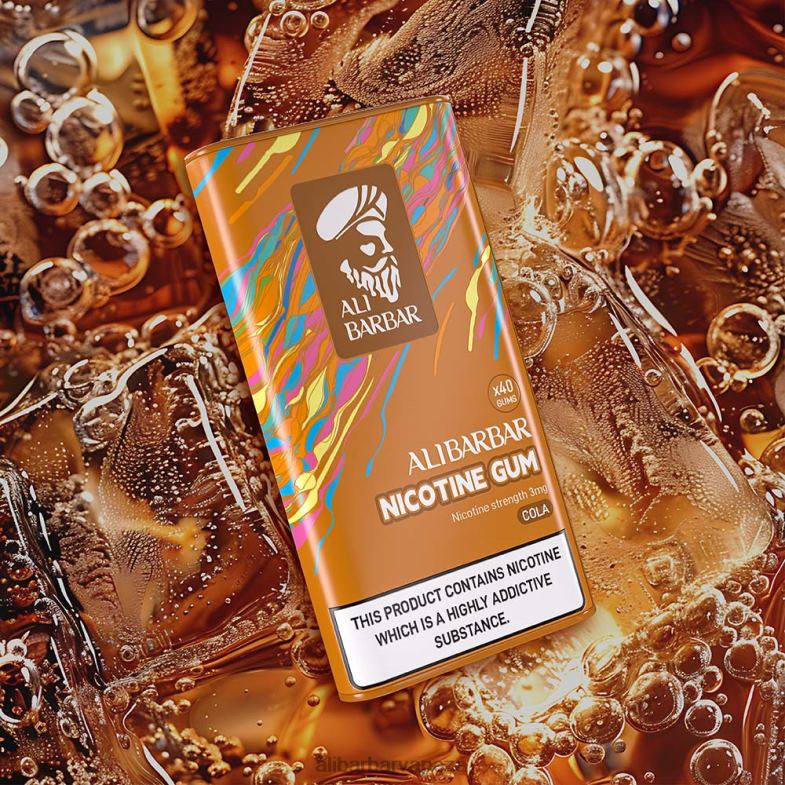 Alibarbar Nicotine Gum Apple XVP0X98 - Alibarbar Vape Review