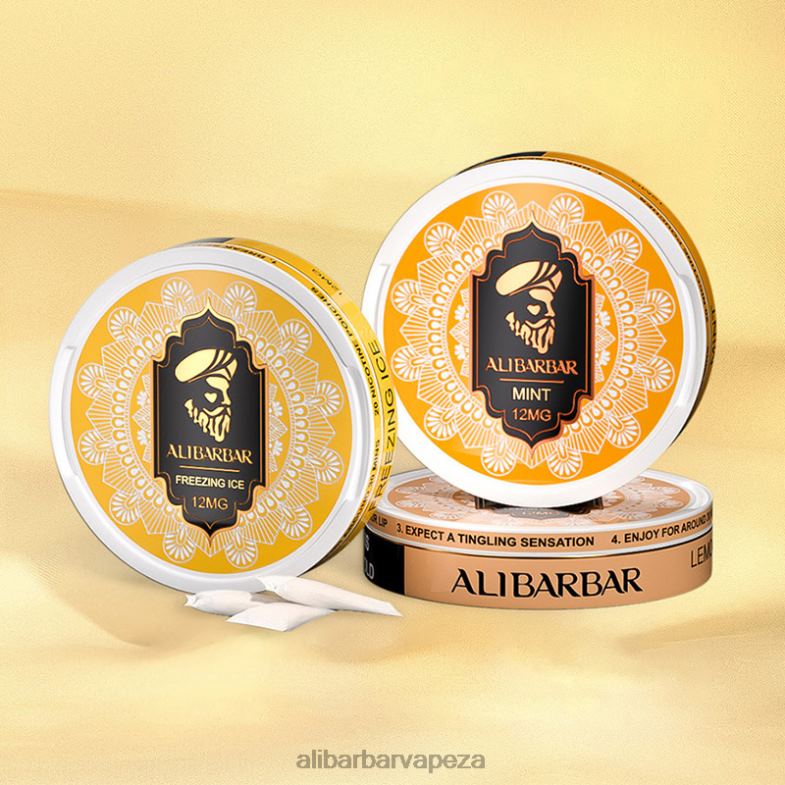 Alibarbar Nicotine Pouches Cherry Pomegranate XVP0X82 - Alibarbar Vape Flavours