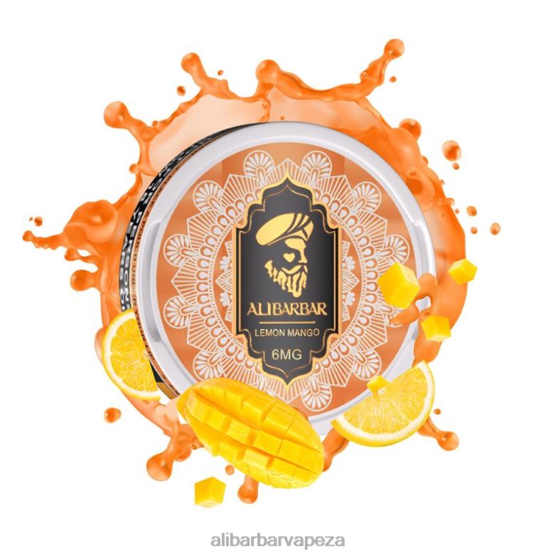 Alibarbar Nicotine Pouches Lemon Mango XVP0X86 - Alibarbar Vape South Africa