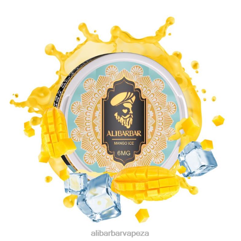 Alibarbar Nicotine Pouches Mango Ice XVP0X87 - Alibarbar Vape Flavours