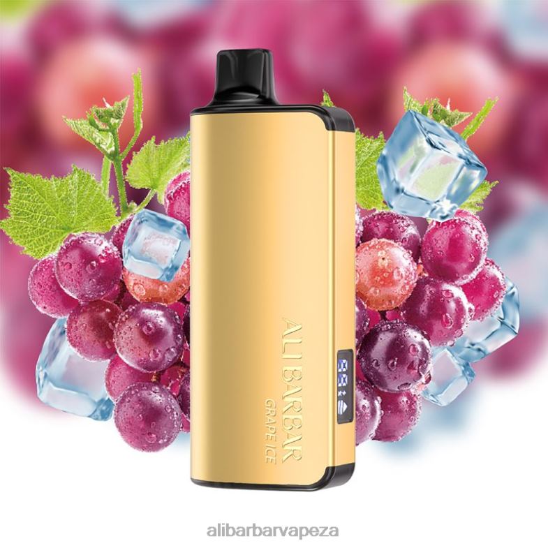 Alibarbar Ingot 20000 Disposable Vape Grape Ice XVP0X37 - Alibarbar Vape Flavours