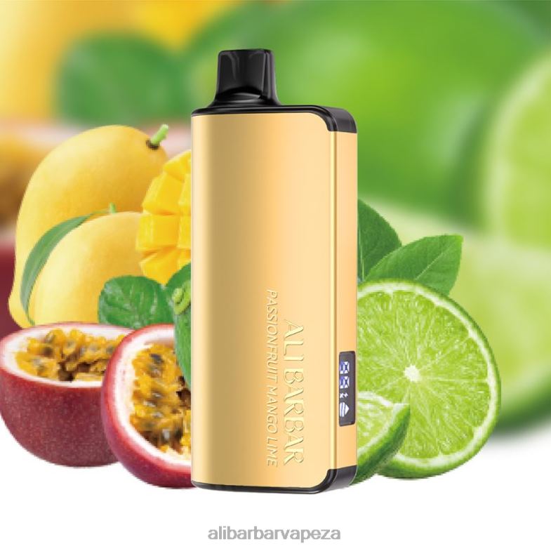Alibarbar Ingot 20000 Disposable Vape Passionfruit Mango Lime XVP0X39 - Alibarbar Vape Price