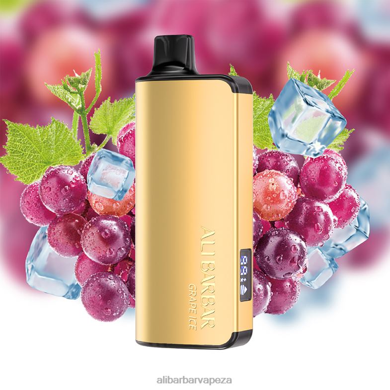 Alibarbar Ingot 9000 Disposable Vape Grape Ice XVP0X20 - Alibarbar Vape Nicotine Content
