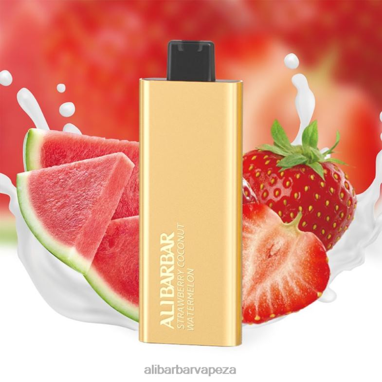 Alibarbar Pandora 7000 Disposable Vape Strawberry Coconut Watermelon XVP0X62 - Alibarbar Vape Flavours