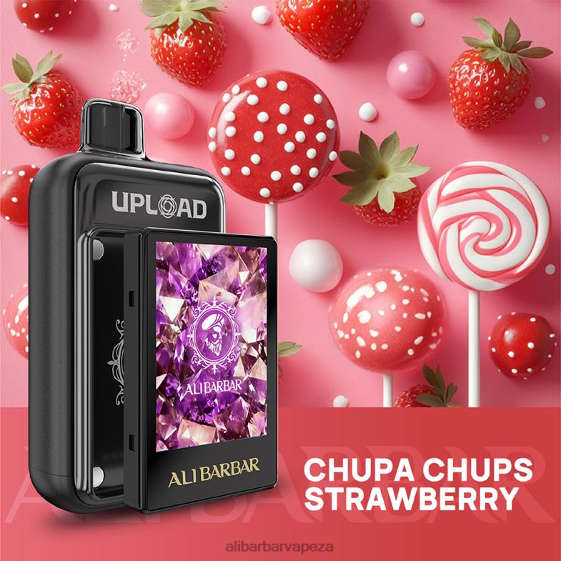 Alibarbar Upload Chupa chups strawberry XVP0X114 - Alibarbar Vape Price